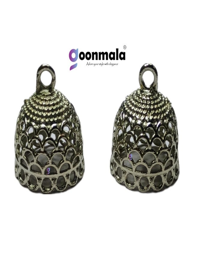 Goonmala أقراط معدنية دائرية من نوع "جونمالا" لصنع المجوهرات، قطرها 19 مم، 20 قطعة - Image 4